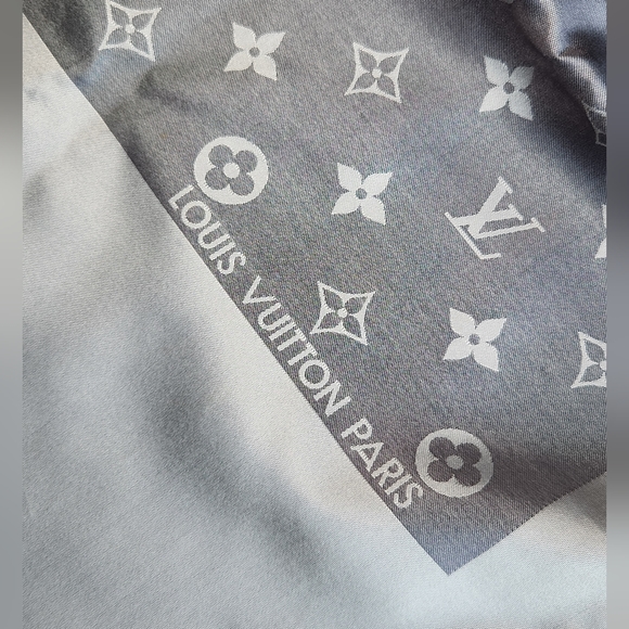 Louis Vuitton Monogram Silk Scarf - Picture 4 of 10